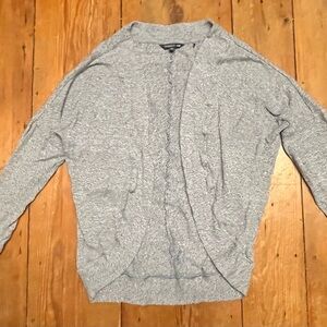 Toad&Co Light Gray/Blue Women's Cardigan